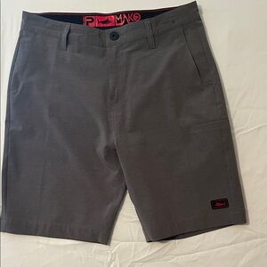 Pelagic Gray Hybrid Men’s Shorts